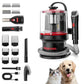 Shop-Vac 4-in-1 Pet Grooming & Vacuum, Dog Grooming Vacuum for Shedding, Professional Clippers, Brushes & Crevice Tool, 10,000Pa Suction, 3.3L Dust Cup, for Pet Shedding, Trimming, and Cleaning