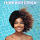 Extra Large Swim Cap - Silicone Cap for Long/Short Hair, Braids & Dreadlocks - Keeps Hair Dry