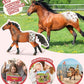 Horse Stable Playset, Horse Toys Set for Girls and Boys with Rider, Farm Animal Figurines Barn Toys, Pretend Play for Kids 3-5 6 7 8-10 Birthday Gifts
