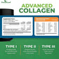 ForestLeaf Collagen Peptides Powder Unflavored - Hydrolyzed Grass Fed Keto Collagen Protein Powder Type 1, 2 & 3 - Vital Hair, Skin, Nails, Joints, Recovery, 11g Per Serving