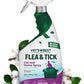 Vet’s Best Flea & Tick Home Spray for Cats – Plant-Based Flea and Tick Treatment with Cotton Spice Scent – Gentle Flea Mist for Indoor Use – Made in USA Natural Cat Flea Control – 32 oz