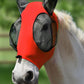 Harrison Howard Super Comfort Stretchy Fly Mask Large Eye Space with UV Protection Soft on Skin with Breathability Lava Red L