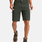 Pudolla Men's Hiking Cargo Shorts 9" Lightweight Outdoor Work Shorts for Men Travel Golf Camping Casual with 5 Zipper Pockets