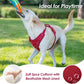 No Pull Dog Harness, Puppy Vest with Front Clip for Small Medium Large Sized Dog(Burgundy Red,XS)