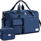 FIORETTO Women's Gym Duffle Bag with Shoes Compartment, 37L Capacity, Ideal for Travel, Gym, Sports, Duffel, Weekender