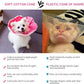 Adjustable Dog Cat Cone,Soft Recovery Cat Cone Collar,Dog Protective Collar for Cats and Puppy Surgery,Pink,Small