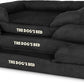 The Dog’s Bed, Medium Black Faux PL 30x23.5, Memory Foam, Pain Relief: Arthritis, Hip & Elbow Dysplasia, Post Surgery, Lameness, Supportive, Calming, Washable Cover, Veterinary Approved