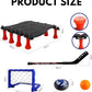 Hockey Stick Handling Trainer – Adjustable Hockey Training Equipment Set with Hover Soccer Ball, Mini Goal & Sticks – Improve Skills & Coordination for Kids & Teens