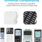 DOMAS TENS Unit Electrode Pads (XL) - 4x6 Inch for Back Pain Relief- Compatible with TENS 7000 and Other 2mm Pin Units - Reusable & Latex-Free