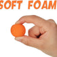Frienda 24 Pieces Refill Balls Soft Orange Foam Balls Refills Approx 1. 1 Inch in Diameter, Soft Small Light Cat Ball Toys