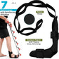 RDX Yoga Stretching Strap, Ankle Ligament Stretcher Belt with Loops Ligament Stretch Band, Fitness Leg Stretcher for Plantar Fasciitis, Foot Stretch Assist for Hamstring, Flexibility Exercise