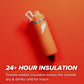Gatorade 'Overtime' 22oz Stainless Steel Water Bottle, Twist Cap, Orange