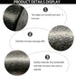 Travel Size Back Roller, High Density Foam Roller for Back Stretching, Physical Therapy, Yoga, Pilates, Post Workout Muscle Recuperation, 12" X 4" Round (Black)