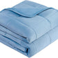 L'AGRATY Weighted Blanket - 60"x80" 15lbs Soft Breathable Heavy Blanket Minky Material with Glass Beads for Adult All-Season Summer Fall Winter Soft Thick Comfort