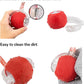 Red & Green Interactive Cat Toy Ball Combo – Automatic Agile Moving Cats Toys with 4 Tail Accessories, Bird Chirping & Motion Activated, Kitten Balls for Multi-Cat Households