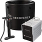 Cold Plunge Tub, 88 Gallon, 0.8 Horsepower – Heavy-Duty Ice Bath Tub for Athletes, Portable Cold Plunge Chiller with Water Treatment Kit, Immersion Therapy, WiFi Control, Backpack & Wheels