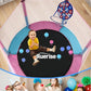 BLUERISE Trampoline 55IN 6FT Toddler Trampoline for Kids Indoor Outdoor Play for Kids Trampoline Basketball Hoop Attachment with Enclosure Net Easy to Assemble Outdoor Indoor Trampoline