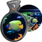 FL!PPER Flipper DeepSee Viewer 3" Nano - Coral and Fish Magnifier for Reef Tank and Freshwater Aquarium Photography and Videography - Magnetic Magnifying Glass