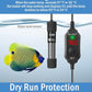 AquaMiracle Adjustable 150W Aquarium Heater Submersible Fish Tank Heater Super Short Aquarium Heater with LED Digital Display Thermostat, for Tanks 15-30 Gallons