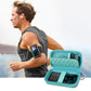 MP3 & MP4 Player Case for SOULCKER/G.G.Martinsen/Grtdhx/iPod Nano/Sandisk Music Player/Sony NW-A45 and Other Music Players with Bluetooth. Fit for Earbuds, USB Cable, Memory Card - Green