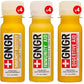 '+GNGR Immunity Sampler Organic Ginger Wellness Shots - Premium Ginger Shots for All Natural Digestive Support and Immune Support - Cold Pressed Ginger Juice - Nothing Artificial (2 Oz, Pack of 12)