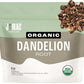 J Mac Botanicals Organic Dandelion Root (8 oz) unroasted, herb for tea and other infusions, Packaged in the USA, Certified USDA Organic