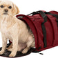 SturdiBag Pro 2.0 Pet Travel Carrier for Cats and Dogs | Soft Sided Pet Carrier Bag with Safety Clips and Seatbelt Straps for Car Travel | XL, Bordeaux