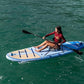 Thurso Surf Universal Inflatable Kayak Seat with Back Support - Sit-on-Top Adjustable Paddle Board Seat with Backrest Extra Sturdy Comfort for SUP, Canoe, Fishing and Boat