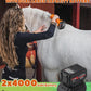 Horse Clippers Cordless, Heavy Duty Horse Grooming Kit, 6-Speed Professional Livestock Clippers with 2PCS 21V 4Ah Lithium Battery for Shaving Horse Pony Cattle Large Dogs