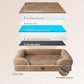 EHEYCIGA Orthopedic XL Dog Beds, Waterproof Memory Foam Dog Bed for Extra Large Dogs, Non-Slip Bottom and Egg-Crate Foam Big Pet Couch Bed with Washable Removable Cover, Camel