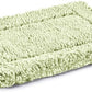 Stoutwool Indestructible Dog Bed - Fluffy Chew Proof Dog Crate Pad - Tough Kennel Pad for Aggressive Chewers - Washable, Ideal for Toy Breeds & Fits 18-Inch Crate - 17"x11", Gleam