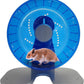 Petest Hamster Exercise Wheel, Silent Spinner Hamster Running Wheels, Diameter 8.3 inch, Blue