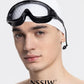 NSSIW Goggles Swimming Adult Swim-Goggles: Wide View with UV400 Protection Anti Fog No Leak for Men and Women 3 Pack