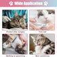 Cat Cone Collar Soft, Adjustable Cat Recovery Collar to Stop Licking After Surgery Protective E Collar for Cats Small Dogs, Dounut S
