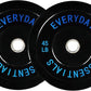 2-Inch Olympic Bumper Plates, Perfect Weight Plates for Weightlifting and Strength Training, Multiple Weights Available