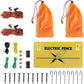 VEVOR Electric Fence Netting, 42"H x 164'L, PE Net Fencing with Posts and Double-Spiked Stakes, Utility Portable Mesh for Goats, Sheep, Lambs, Deer, Hogs, Dogs, for Farms, Backyards and Ranches