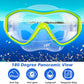 GoseWave Snorkeling Gear for Kids, Kids Snorkel Set for Ages 5-15, Anti-Fog Diving Mask and Dry Top Snorkel Set, Unisex Swimming Goggles with Nose Cover