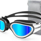 OMID Swim Goggles, P2 Polarized Swimming Goggles for Men Anti-fog Goggles Swimming for Adult Women