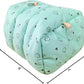 WOWOWMEOW Guinea Pigs Bed,Hamster Bed,Soft Sleep Mat Pad and Warm Cave for Rats,Rabbit,Chinchillas,Hedgehog,Squirrel and Other Small Animals (M, Heart-Green)