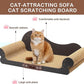 Cat Scratcher Couch Cat Scratching Bed Large Cat Scratcher Bed Cat Lounge Bed Scratching Pad for Indoor Cats