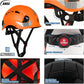 Safety Helmet Hard Hat, ANSI Z89.1 Approved Lightweight Vented Work Helmet, 6-Point Adjustable Ratchet Suspension Hardhat Ideal for Industrial and Construction