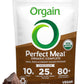 Orgain Perfect Meal, Organic, Vegan Meal Replacement Protein Powder, Chocolate - 25g Plant Based Protein, 80+ Superfoods, 1B Probiotics & 10g Fiber, Adaptogens & Ashwagandha - 2.16lb