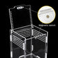Micro Habitat Terrarium Kit (4pc Set) - Acrylic Reptile & Spider Enclosure (4.7 * 4.7 * 8 Inches)