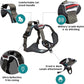 Embark Adventure Dog Harness, Reflective Trim XL Dog Harness for Extra Large Dogs No Pull - Military Grade Nylon, 2 Leash Clips & Gel Lined Handle.