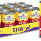 Wellness Complete Health Thick & Chunky Natural Grain Free Canned Wet Dog Food, Beef Stew, 12.5-Ounce Can (Pack of 12)