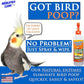 Absolutely Clean Amazing Bird Cage Cleaner and Deodorizer - Just Spray/Wipe - Safely & Easily Removes Bird Messes Quickly and Easily - Made in The US - Fragrance Free - 16oz (Pack of 2)