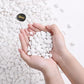 SIDONG 10 LB White River Rocks, 0.3-0.5 Inches Matte Pebbles for Indoor Plants, Aquarium Rocks Used in Fish Tank, Decorative Stones for Plants, Vases, Home Décor, Crafting, Garden Landscaping