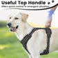 No Pull Dog Harness, Reflective Puppy Vest for Small Medium Large Sized Dog(Black,XL)