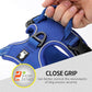 Truelove No Pull Dog Harness with Easy Control Handle and 2 Leash Attachments,Reflective Adjustable Pet Vest