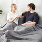 Cozy Bliss Cooling Blanket for Hot Sleepers, Q-Max 0.4 Cooling Comfort King Size, Cold Blankets for Night Sweats Sleeping, Ultra-Cool Lightweight Breathable Summer Blanket for Bed